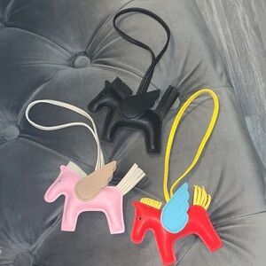 HERMÈS inspired Colorful Horse Bag Charms BRAND NEW